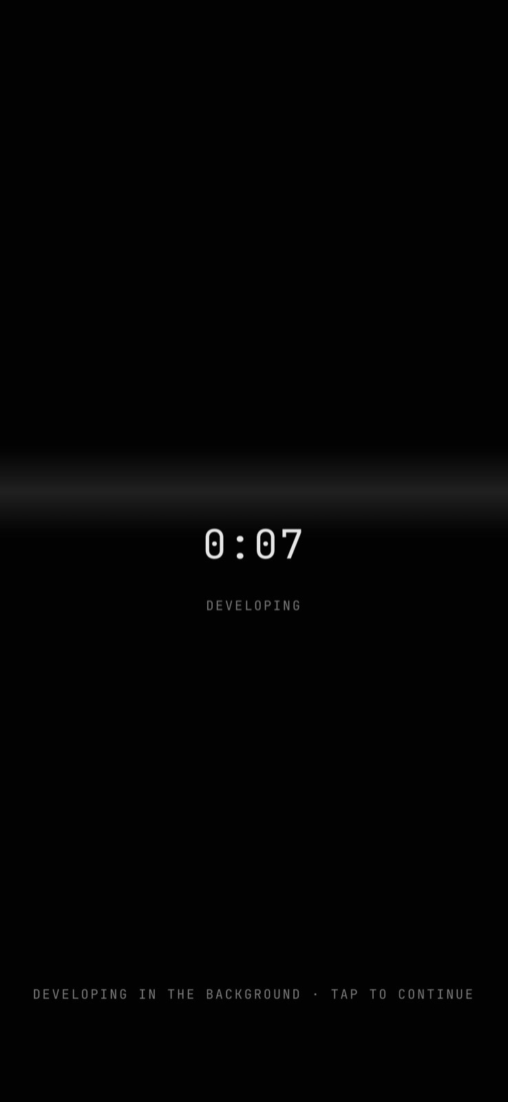 Rewind app — developing