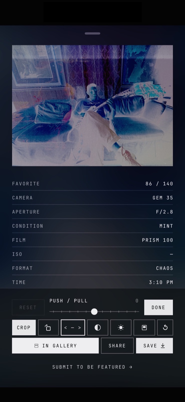 Rewind app — frame viewer